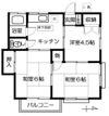 堀川コーポの間取り画像