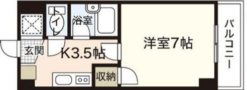 メイユール広兼の間取り画像