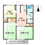 エスポワールの間取り画像