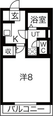 ボナールアークAの間取り画像