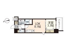 S－RESIDENCE天満町barkの間取り画像