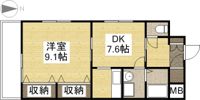 シュバリエブラン 壱番館の間取り画像