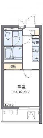 クレイノグリーンメゾンの間取り画像
