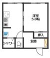 谷田ビルの間取り画像