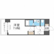 エスライズ天王寺EASTの間取り画像