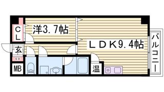モアライフ魚崎の間取り画像
