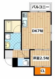 コーポシラカバの間取り画像