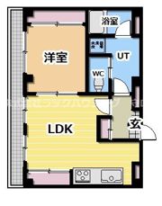 アパートメント守口の間取り画像