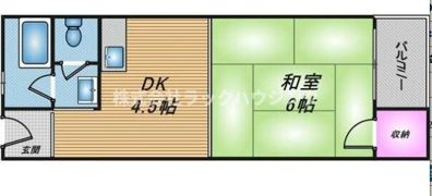 星田マンションの間取り画像