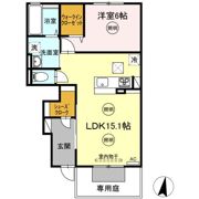 レグルス A棟の間取り画像