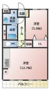ルーム姶の間取り画像