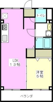 啓周ビルの間取り画像