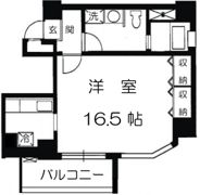 スカイビュー246の間取り画像