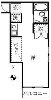 ハイム青木参番館の間取り画像