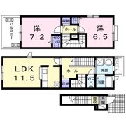 ヴァン ソン レーヴの間取り画像