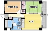 アンジュルーブルの間取り画像