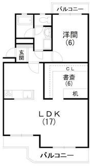 クランツハイムの間取り画像