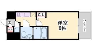 エスリード神戸ハーバークロスの間取り画像