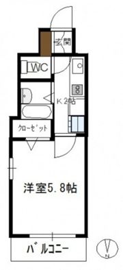 瀬川ビルの間取り画像