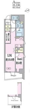 Garden Xavis門前仲町の間取り画像