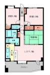 コスモ志村坂上パークビューの間取り画像