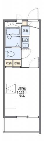 レオパレスヴァーグ難波の間取り画像