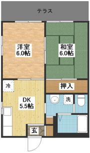 マウンテンメゾンの間取り画像