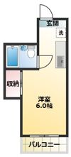 かいづかファミリア1の間取り画像