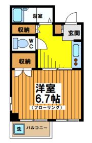エンゼル宮本の間取り画像