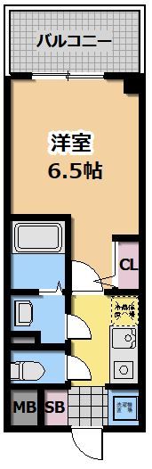JMFレジデンス都島の間取り画像