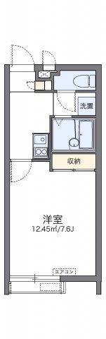 レオパレスコタン Uの間取り画像