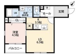 リーブルファイン新座大和田 1号棟の間取り画像