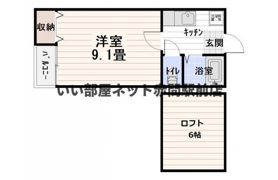 サンヒルズ赤間Ⅰの間取り画像