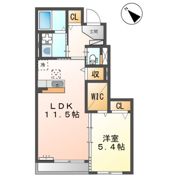 クラッセ山手の間取り画像