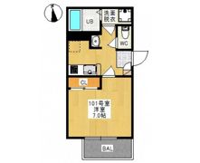 REGALEST 十日市の間取り画像
