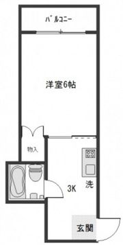 やまとビルの間取り画像