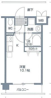 COCO学南町の間取り画像