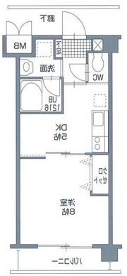 COCO学南町の間取り画像