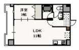 フォンティーヌ弓之町の間取り画像