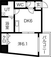 ES-Grande Minamimorimachiの間取り画像