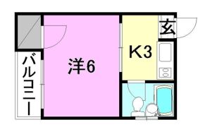 第二曙マンションの間取り画像