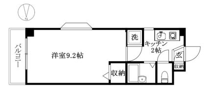 クリエイションビル立花の間取り画像