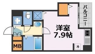 ラナップスクエア難波南の間取り画像