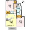 プレシャス藤岡 Bの間取り画像