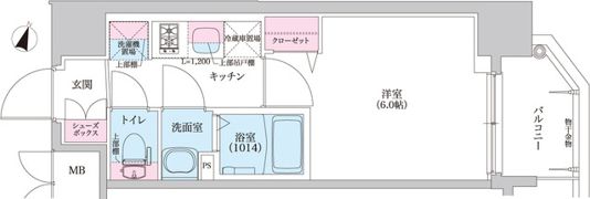 プレサンスブルーム東三国の間取り画像