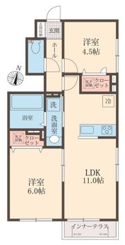 Linera Ⅱの間取り画像