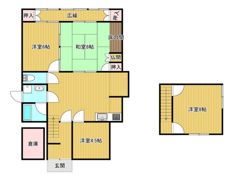 福田3丁目戸建の間取り画像
