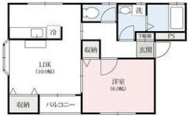 サンシールパレスAの間取り画像