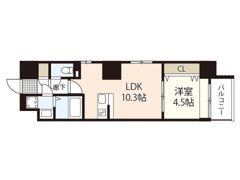 NSP BUILDING HEIWAODORIの間取り画像