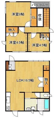 フォレストガーデン昭和の間取り画像